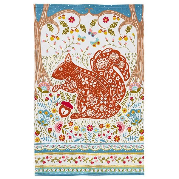 Ulster Weavers Tea Towel Squirrel