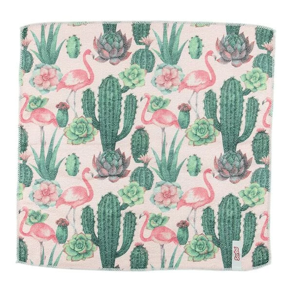 Sorbo Pack Of 5 Microfibre Cloths In Botanical Print - Image 3