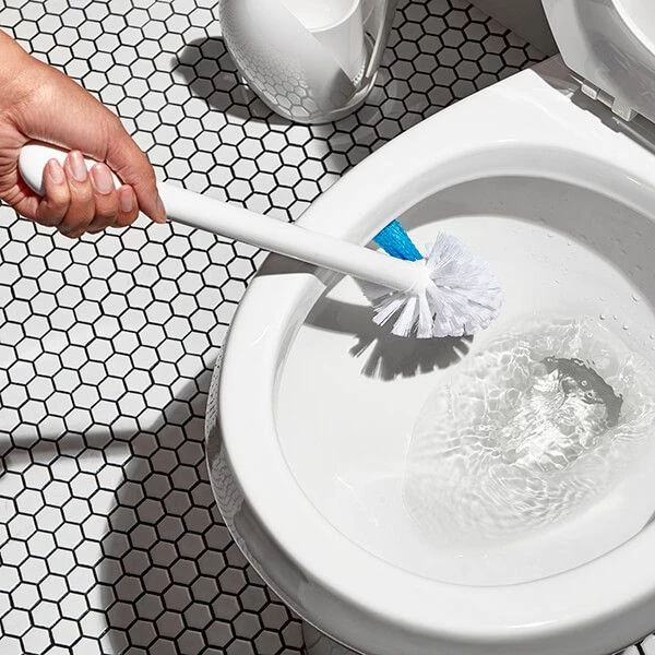 OXO Good Grips Toilet Brush With Rim Cleaner - Image 5