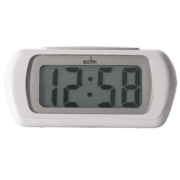 Acctim Auric Alarm Clock White - Image 2