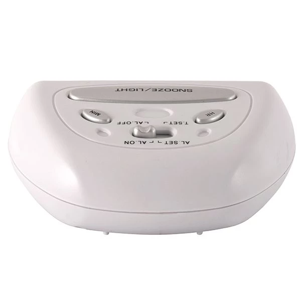 Acctim Auric Alarm Clock White - Image 5