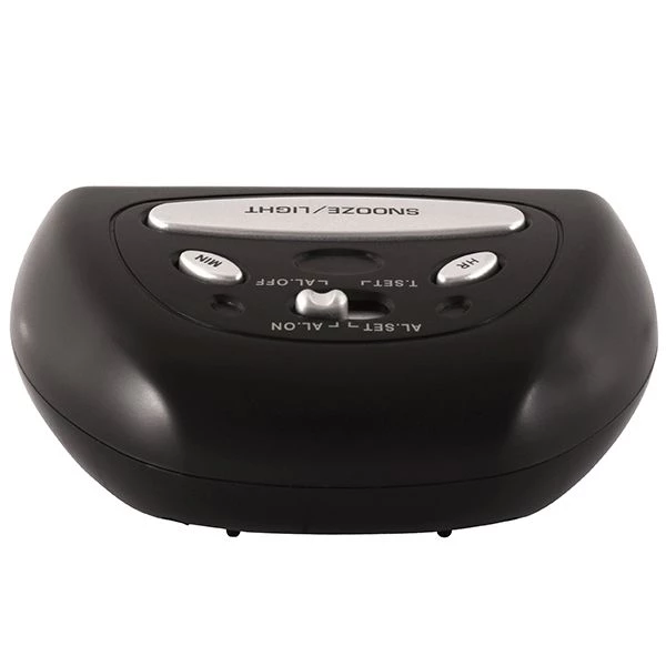 Acctim Auric Alarm Clock Black - Image 5