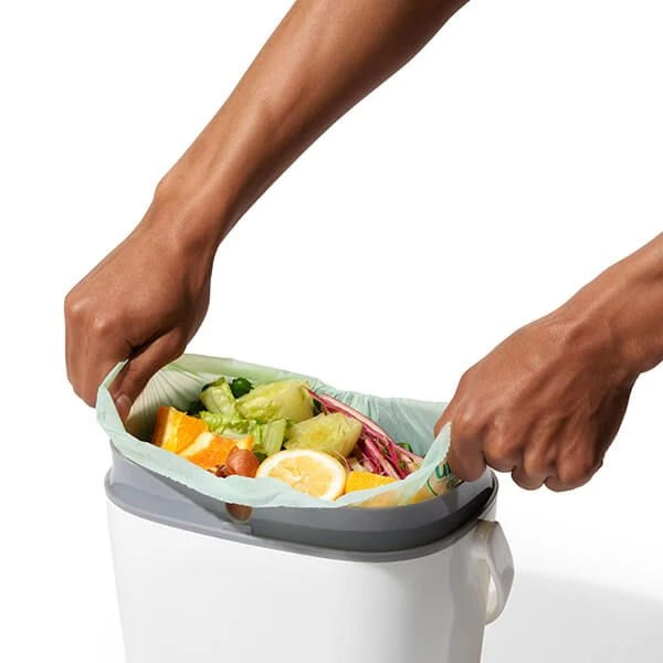OXO Good Grips Easy-Clean White Compost Bin 6.62L - Image 5