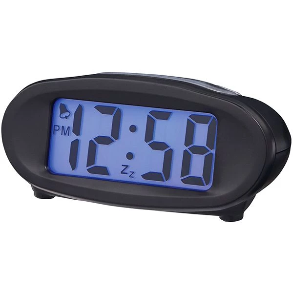 Acctim Eclipse Alarm Clock Black - Image 3