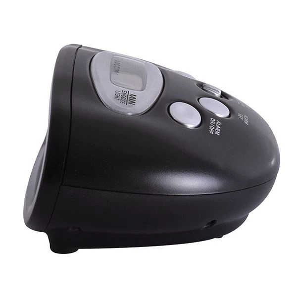 Acctim Eclipse Alarm Clock Black - Image 4