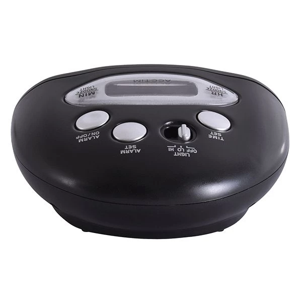 Acctim Eclipse Alarm Clock Black - Image 5