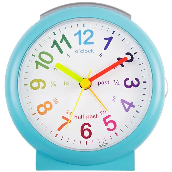 Acctim LuLu 2 Alarm Clock Blue - Image 2