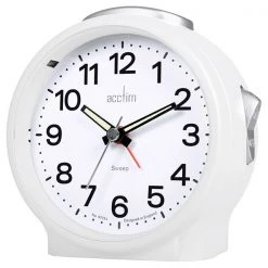 Acctim Elsie Alarm Clock White