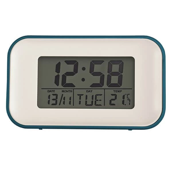 Acctim Alta Alarm Clock Storm Blue - Image 3