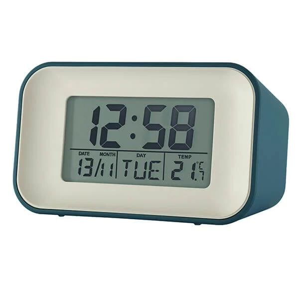 Acctim Alta Alarm Clock Storm Blue