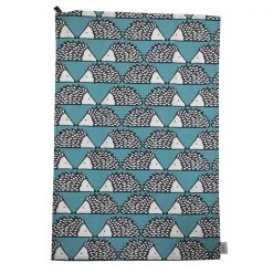 Scion Living Spike Set Of 2 Tea Towels Teal
