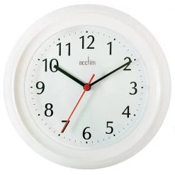Acctim Wycombe Wall Clock White