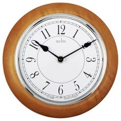 Acctim Newton Wall Clock Natural