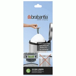 Brabantia Perfectfit Bags Size G 30 Litre 20 Bag Roll