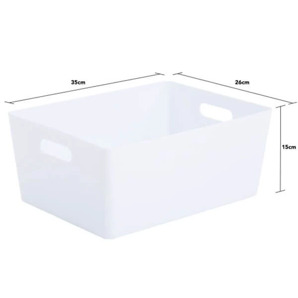 Wham Studio Basket 5.02 Rectangular Ice White - Image 2