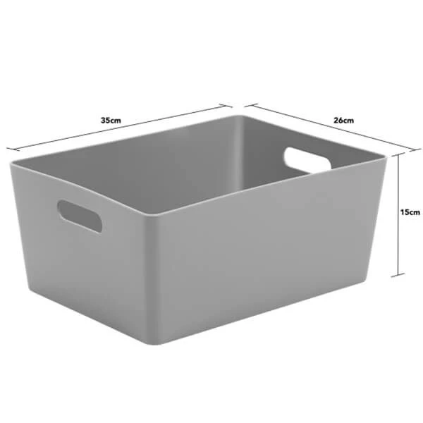 Wham Studio Basket 5.02 Rectangular Cool Grey - Image 2