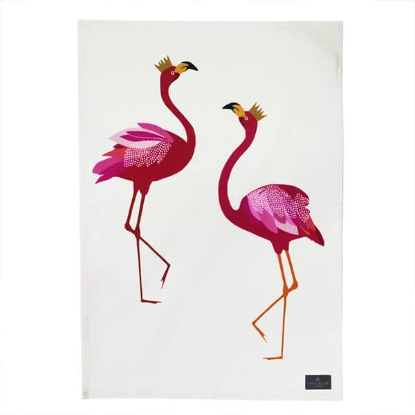 Sara Miller London Sara Miller Flamingo Placement Tea Towel