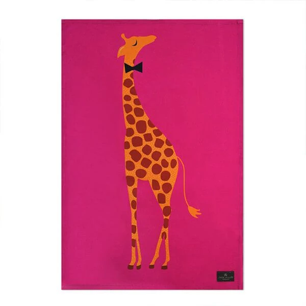 Sara Miller London Sara Miller Giraffe Placement Tea Towel