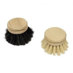 Valet Dishbrush Replacement Heads (Horse Hair & Plant Fibre)