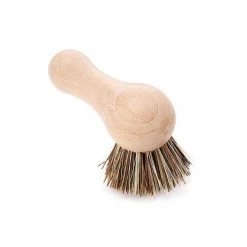 Valet Pot Brush Stiff Plant Fibre Bristles