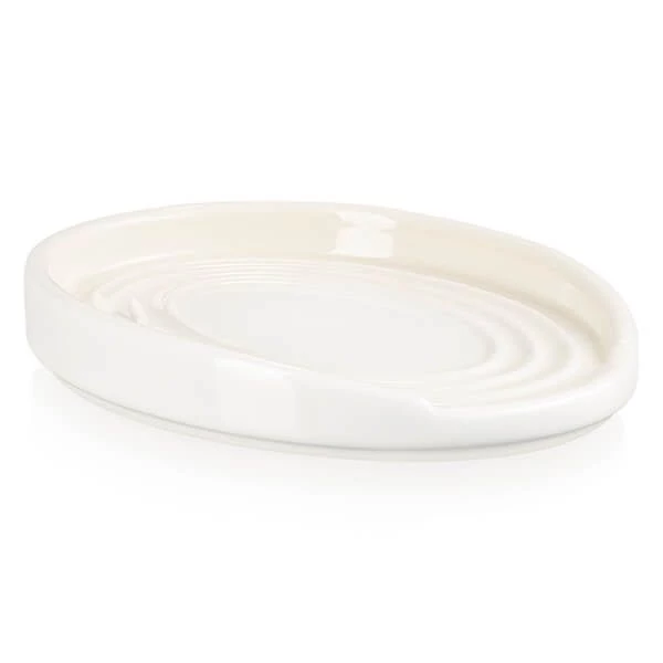 Le Creuset Meringue Stoneware Spoon Rest - Image 4