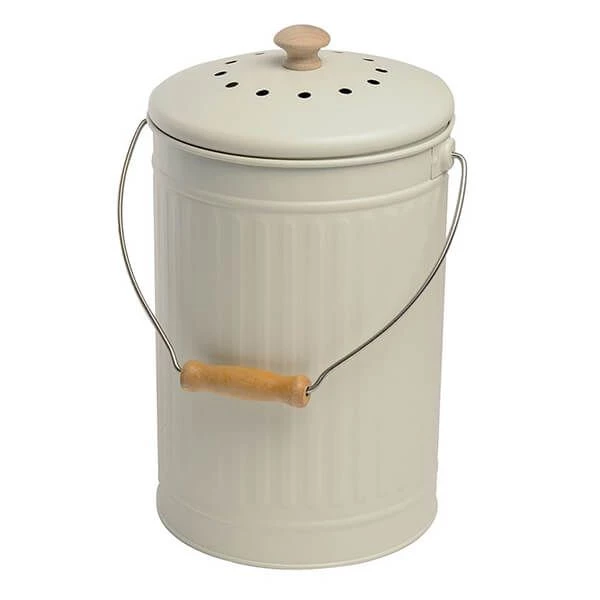 Eddingtons 7 Litre Compost Pail / Bin Chalk