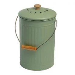 Eddingtons 7 Litre Compost Pail / Bin Sage