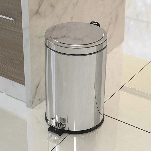 Tramontina Polished Stainless Steel Pedal Bin 3L - Image 7