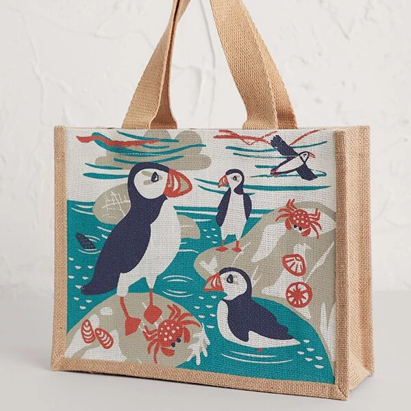 Seasalt Cute Jute Puffin Island