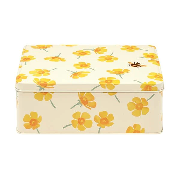 Emma Bridgewater Buttercup Deep Rectangular Storage Tin