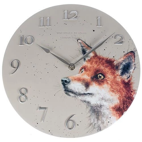 Wrendale Designs Fox Clock