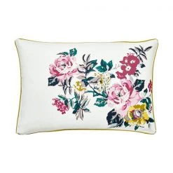 Joules Botanical Floral Cushion 60 X 40cm Multi Coloured