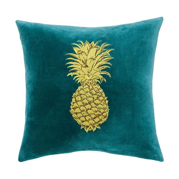 Sanderson Paradesia Cushion 50 X 50cm Blue