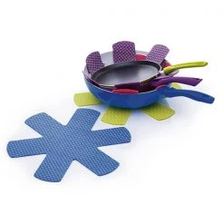 Colourworks Set Of Four Non-Slip Pan Protectors