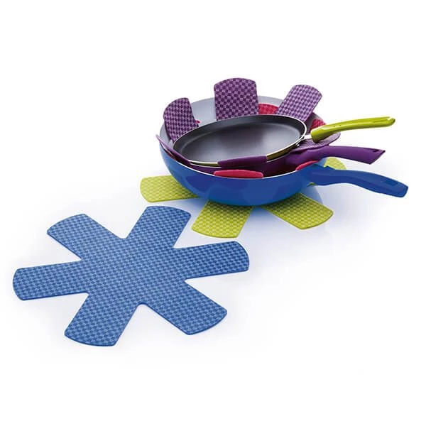 Colourworks Set Of Four Non-Slip Pan Protectors