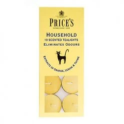 Price's Prices Fresh Air Household Tealights Pack Of 10