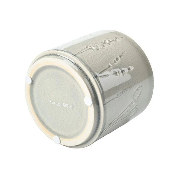 Burgon & Ball Provence Small Grey Glazed Pot - Image 2