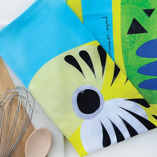Maxwell & Williams Pete Cromer Tea Towel Budgerigar - Image 3