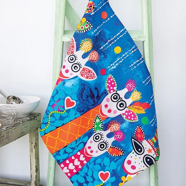 Maxwell & Williams Love Hearts Tea Towel Mr Gee Family - Image 4