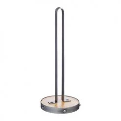 Industrial Kitchen Mango Wood Towel Holder