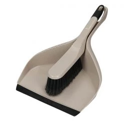 Natural Elements Eco-Friendly Recycled Plastic Dustpan And Brush