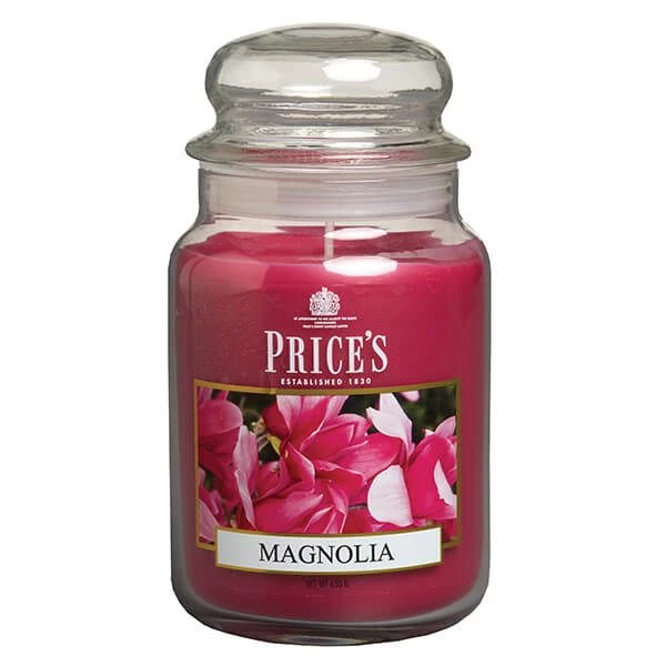 Price's Prices Fragrance Collection Magnolia Large Jar Candle