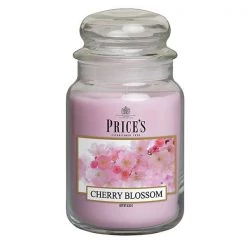 Price's Prices Fragrance Collection Cherry Blossom Large Jar Candle