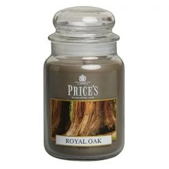 Price's Prices Fragrance Collection Royal Oak Large Jar Candle
