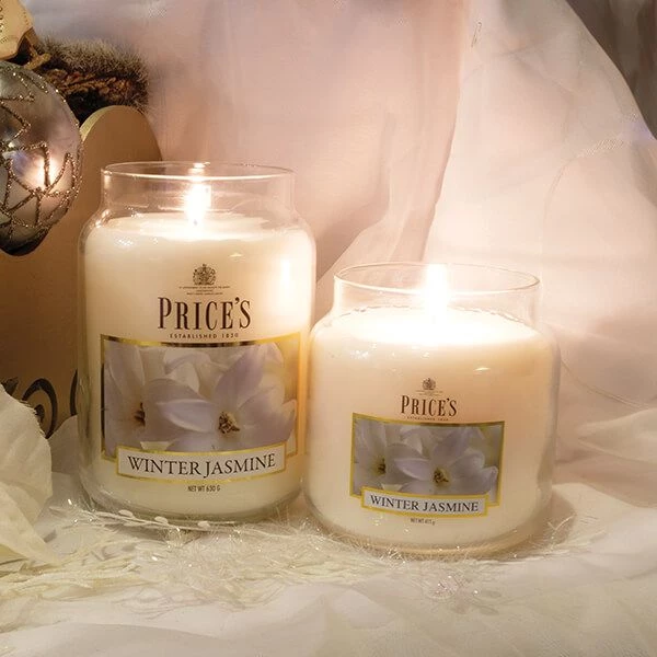 Price's Prices Fragrance Collection Winter Jasmine Large Jar Candle - Image 2