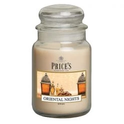 Price's Prices Fragrance Collection Oriental Nights Large Jar Candle