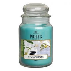 Price's Prices Fragrance Collection Spa Moments Large Jar Candle