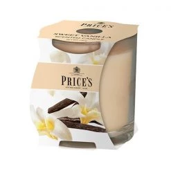 Price's Prices Fragrance Collection Sweet Vanilla Cluster Jar Candle