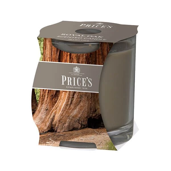 Price's Prices Fragrance Collection Royal Oak Cluster Jar Candle