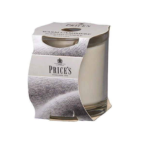 Price's Prices Fragrance Collection Warm Cashmere Cluster Jar Candle